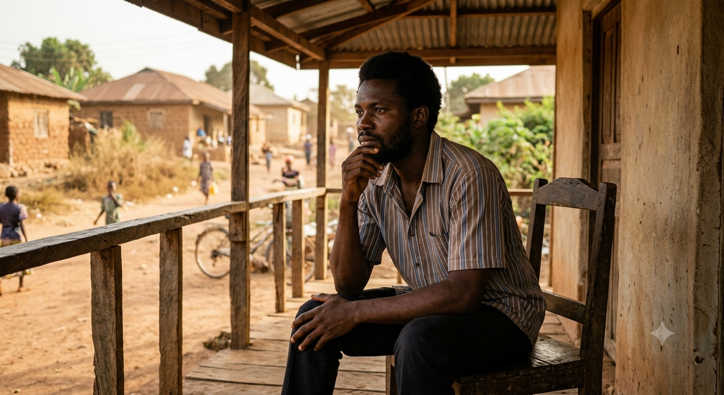 Paschal Adeyemi — reflective portrait